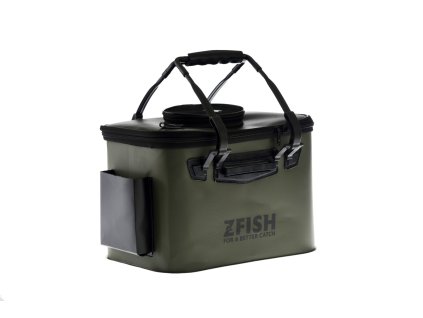 zfish folding fishing bucket fishtank 18l