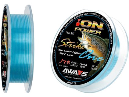 AWA-S vlasec iON POWER Strike One 150m (Průměr 0,165mm, Nosnost (kg) 3,7kg)