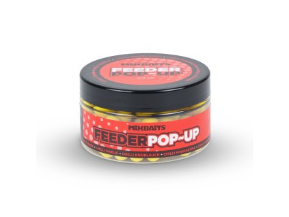 Mikbaits plovoucí boilie Feeder Pop-Up 100ml 8+12mm (Varianta Chilli Česnek)