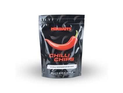 Mikbaits boilie Chilli Chips Chilli Mango (Průměr 20mm, Balení 300g)