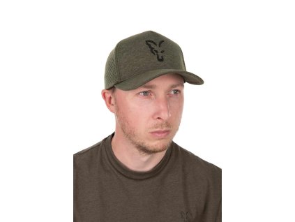 chh033 fox collection baseball cap green and black main 1