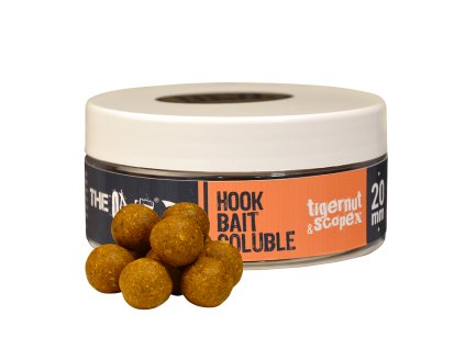 The One Rozpustné boilie Hook Bait Soluble Gold Tigernut Scopex 150g (Průměr 24mm)