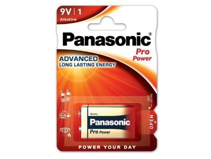Panasonic Baterie 9V Pro Power Alkaline