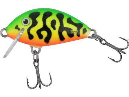 Salmo Wobler Tiny Floating Green Tiger