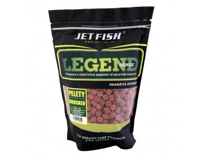 JET Fish Legend Range pelety Broskev 1kg