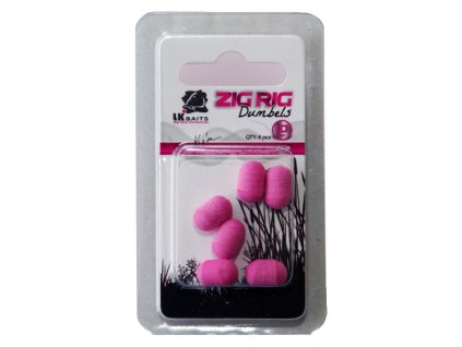 Zig Rig Dumbells Pink