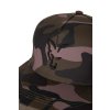 chh044 fox camo snapback cap logo