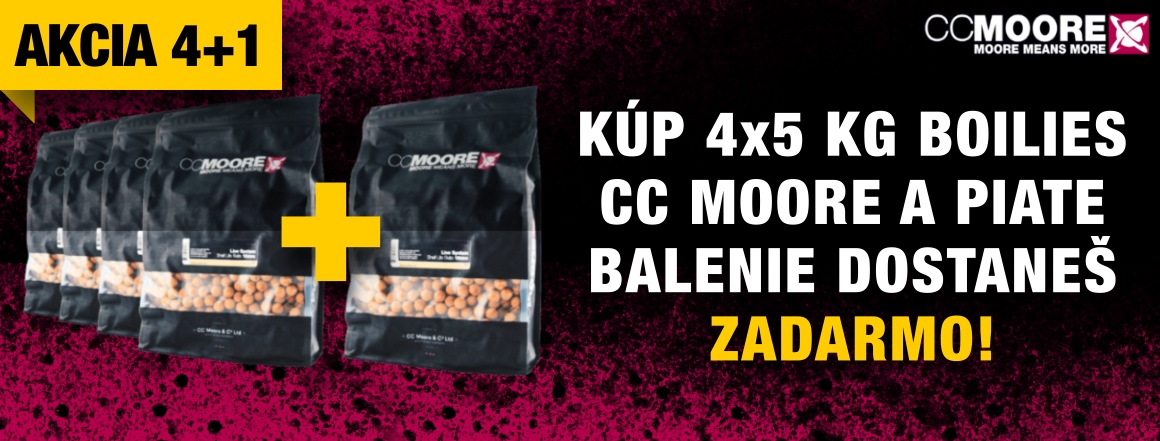 CC Moore boilies 5kg - AKCIA 4+1 ZADARMO