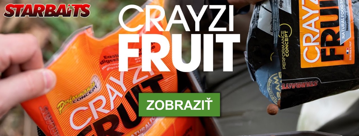 Starbaits novinka 2025 príchuť Crazy Fruit