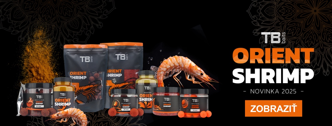 Novinka 2025 TB Baits Orient Shrimp