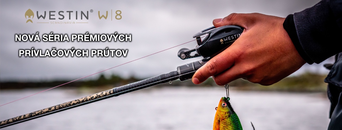 Nová séria prémiových prívlačových prútov Westin W8