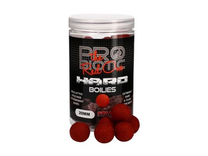 Starbaits PRObiotic Hard Boilies Red One 200g (Priemer 20 mm)