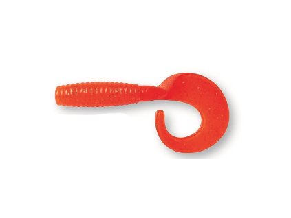 Ron Thompson gumová nástraha Grup Curltail UV Orange/Silver (Veľkosť návnady 5,5 cm)