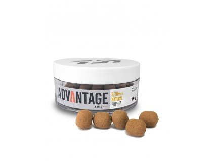 Daiwa plávajúce nástrahy Advantage Pop-Up Natural 18g (Priemer 6-8 mm)