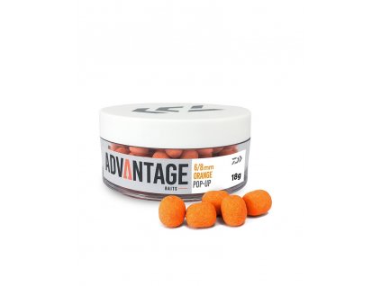 Daiwa plávajúce nástrahy Advantage Pop-Up Orange 18g (Priemer 6-8 mm)
