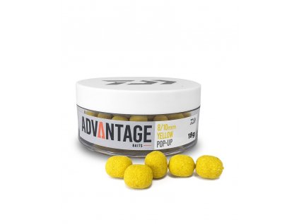 Daiwa plávajúce nástrahy Advantage Pop-Up Yellow 18g (Priemer 6-8 mm)