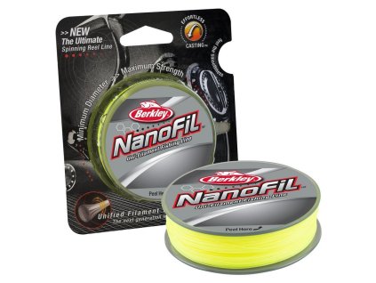 Berkley vlasec Nanofil Hi-Vis Chartreuse