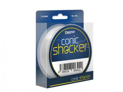 Delphin kónický vlasec Conic Shocker 6x13m (Priemer 0,25-0,45 mm)