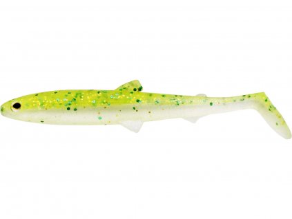 Westin gumová nástraha BullTeez Shadtail Sparkling Chartreuse (Veľkosť návnady 12,5 cm, Hmotnosť nástrahy 16 g)