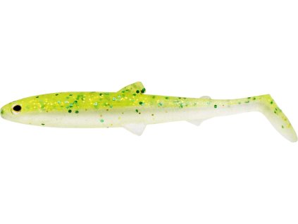 Westin gumová nástraha BullTeez Shadtail Sparkling Chartreuse (Veľkosť návnady 12,5 cm, Hmotnosť nástrahy 16 g)