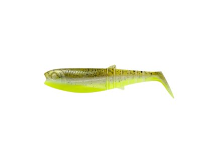 Savage Gear gumová nástraha Cannibal Shad Green Pearl Yellow (Veľkosť návnady 6,8 cm, Hmotnosť nástrahy 3 g)