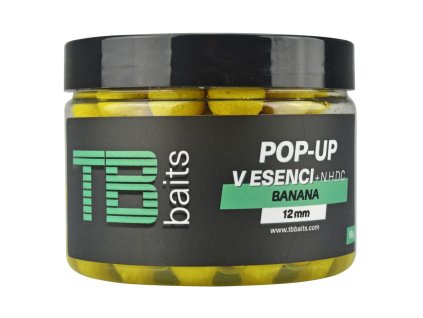 TB Baits plávajúce boilie Pop-Up Banana + NHDC 65g (Priemer 12 mm)