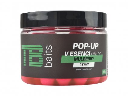 TB Baits plávajúce boilie Pop-Up Mulberry + NHDC 65g (Průměr 12mm)
