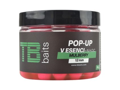 TB Baits plávajúce boilie Pop-Up Mulberry + NHDC 65g (Priemer 12 mm)