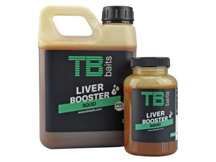 TB Baits Liver Booster Squid (Objem 250 ml)
