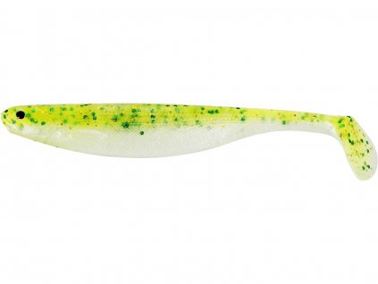 Westin gumová nástraha ShadTeez Slim Sparkling Chartreuse (Veľkosť návnady 7,5 cm, Hmotnosť nástrahy 3 g)