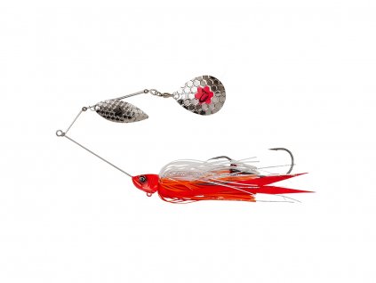 Savage Gear trblietka Da'Bush Spinnerbait Sinking Red Head Silver (Veľkosť návnady 15 cm)