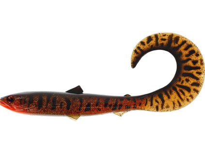 Westin gumová nástraha BullTeez Curltail Motoroil Burbot (Veľkosť návnady 27cm, Hmotnosť nástrahy 103 g)