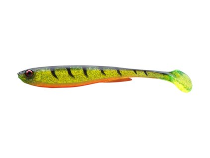 Daiwa gumová nástraha Prorex Slim Shady Golden Ghost Firetiger (Veľkosť návnady 7,5 cm, Hmotnosť nástrahy 3,3g)
