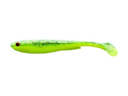 Daiwa gumová nástraha Prorex Slim Shady Golden Chartreuse Shocker (Veľkosť návnady 7,5 cm, Hmotnosť nástrahy 3,3g)