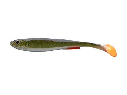Daiwa gumová nástraha Prorex Slim Shady Golden Natural Green Roach (Veľkosť návnady 7,5 cm, Hmotnosť nástrahy 3,3g)
