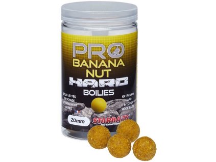 Starbaits PRObiotic Hard Boilies Banana Nut 200g (Priemer 20 mm)