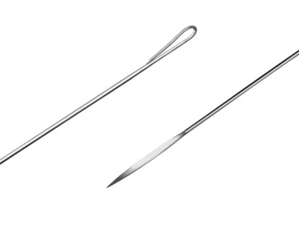 Delphin prošívací jehly Fishy 3ks (Dĺžka 15 cm)