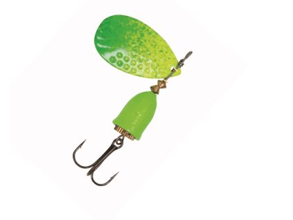 Kinetic rotační třpytka Gekko Green/Yellow (Hmotnosť nástrahy 5 g)