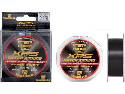 Trabucco vlasec T-Force XPS Match Sinking 150m (Priemer 0,12 mm)