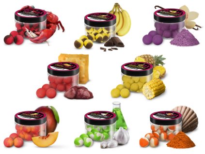 Delphin plovoucí nástraha BreaX POP 16mm 50g (Príchuť Mango - Broskev)