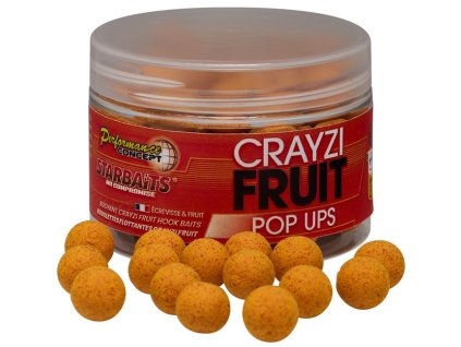 Starbaits plovoucí boilies Pop-Up Crayzi Fruit 50g (Priemer 12 mm)