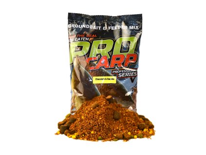 Benzar Mix krmítková směs Pro Carp 1kg (Varianta Čokoláda-Banán)