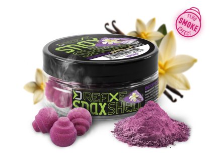 Delphin wafters rozpustná nástraha D-Snax Shell Scopex-Vanilka 30g (Priemer 10 mm)