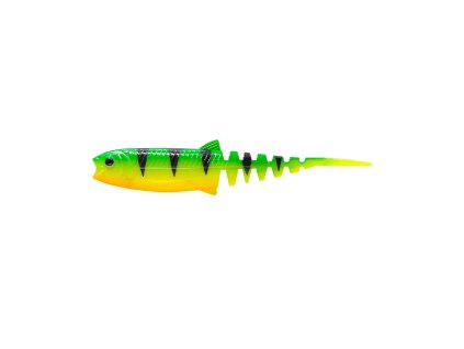 Savage Gear gumová nástraha Cannibal Minnow V-Tail Firetiger (Veľkosť návnady 10 cm, Hmotnosť nástrahy 6,5 g)