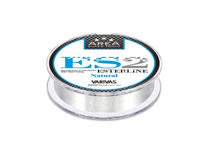 Varivas vlasec Super Trout Area ES2 Ester Natural 80m (Priemer 0,083mm, Nosnosť (kg) 0,64 kg, Nosnosť (lb) 1,42lb)
