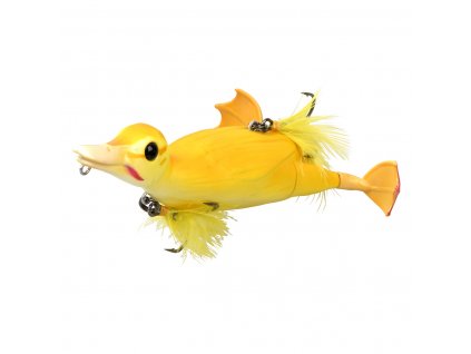 Savage Gear imitácia kačice 3D Suicide Duck 02 Yellow (Veľkosť návnady 10,5 cm, Hmotnosť nástrahy 28 g)