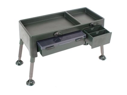 Nash stolík do bivaku Bivvy Box Table + Medium Tackle Box