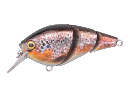 87021 spro wobler ikiru naturals tri crank brown trout 6 5cm 12g