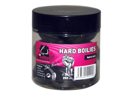 LK Baits Hard boilies Nutric Acid 250ml (Priemer 20 mm)