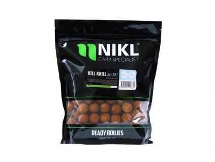 Karel NIKL Ready boilie Kill Krill Atrakt (Balenie 1 kg, Priemer 18 mm)